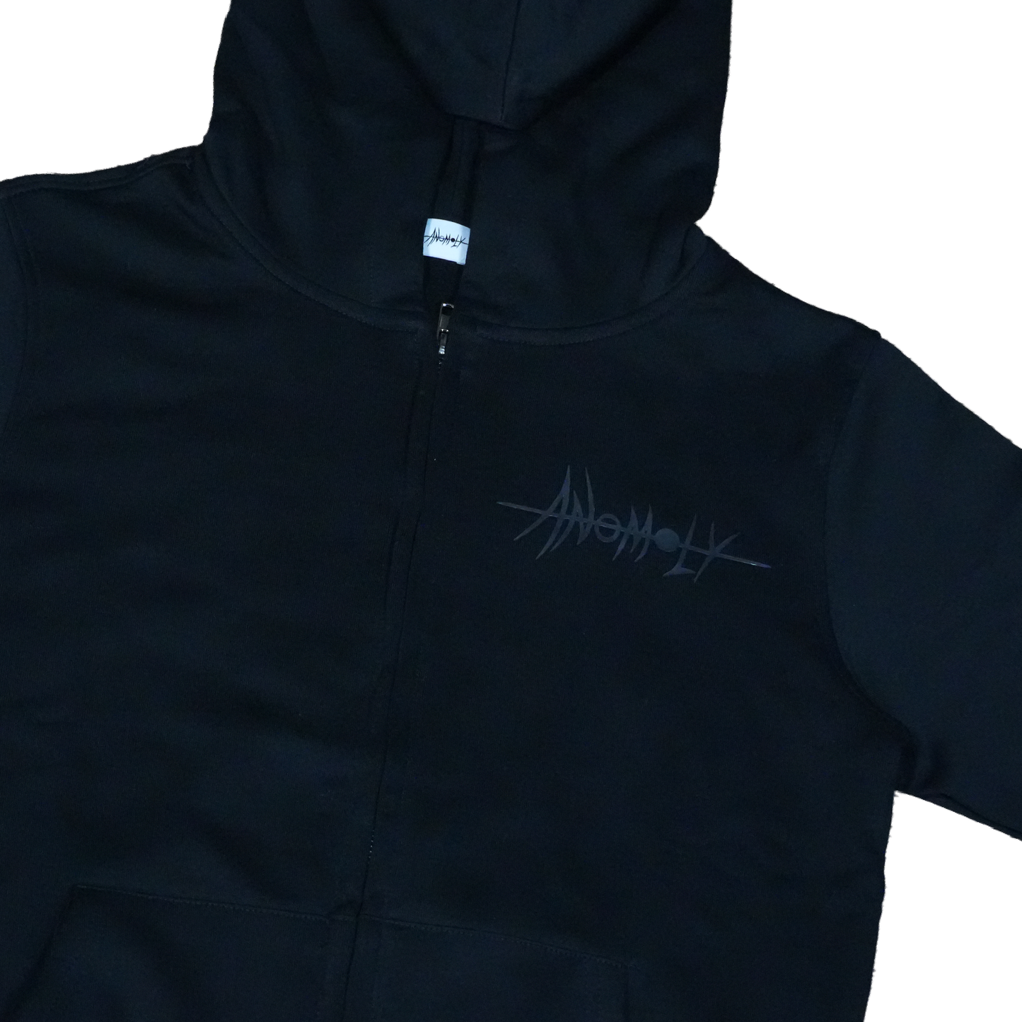 Anomxly Osin Black zipped hoodie