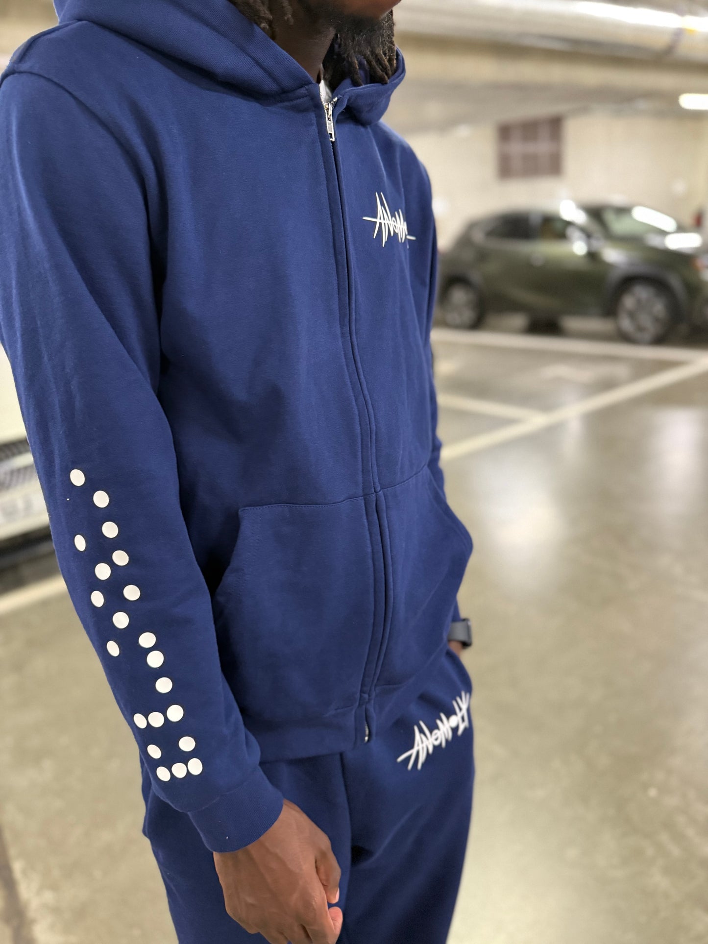 Anomxly Preliminary Hoodie – Midnight Navy