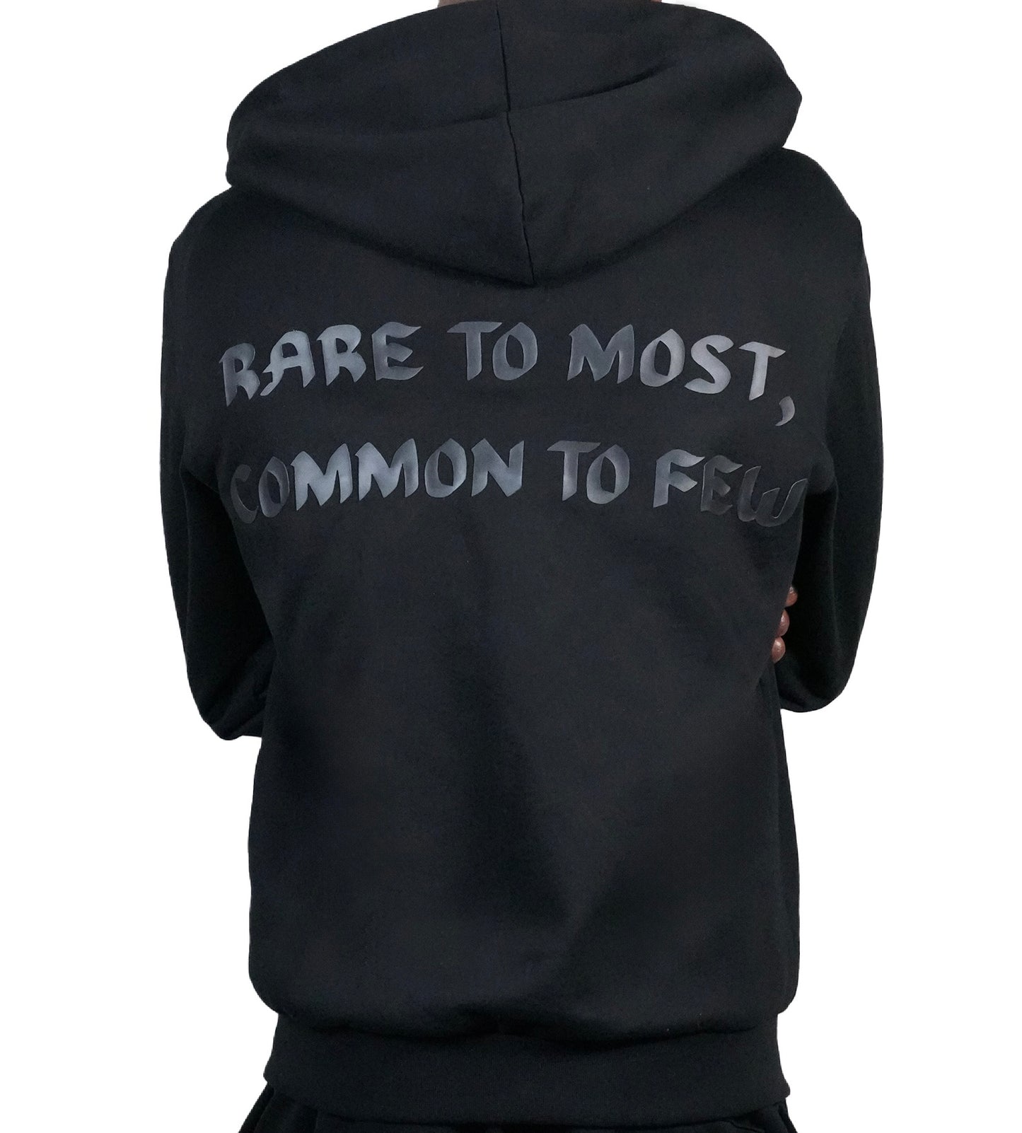 Anomxly Osin Black zipped hoodie